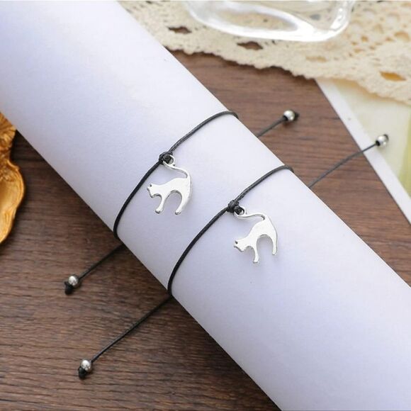 "YOU ARE PURRFECT" Rope Bracelet - Picture 3 of 8